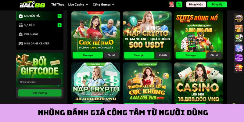 Những đánh giá công tâm từ người dùng
